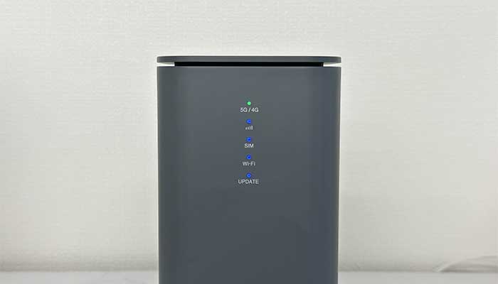 home5Gを4G回線に固定化する手順