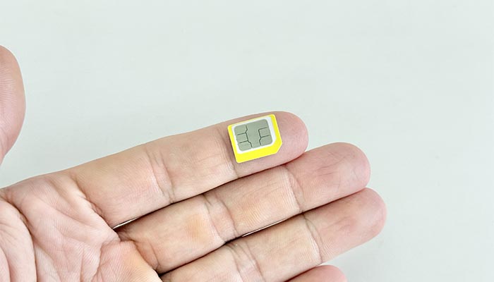 FS030Wでpovo2.0を利用する設定方法を解説している写真