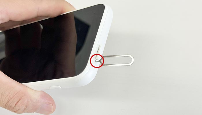 Galaxy 5G Mobile(SCR01)でpovo2.0を利用する設定方法を解説している写真