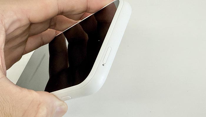 Galaxy 5G Mobile(SCR01)でpovo2.0を利用する設定方法を解説している写真