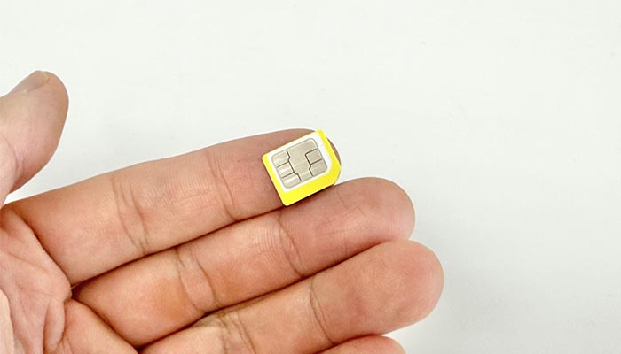 HUAWEI E5785でpovo2.0を利用する設定方法を解説している写真