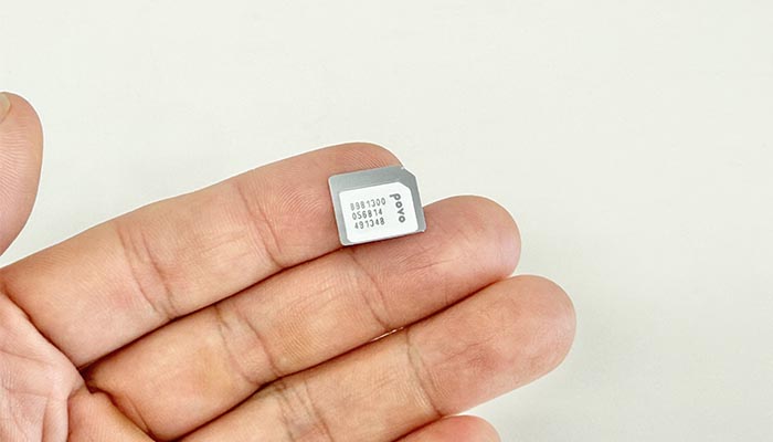 Rakuten WiFi Pocket 2B/2Cでpovo2.0を利用する設定方法を解説している写真