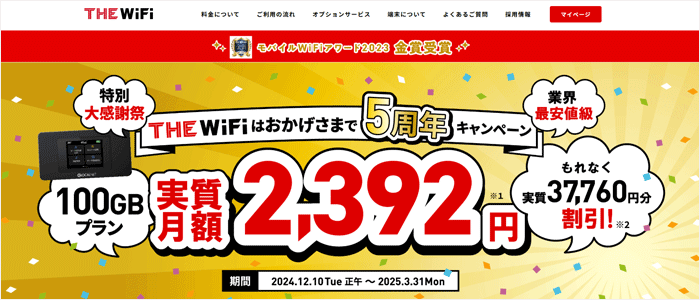 THE WiFiのLP画像