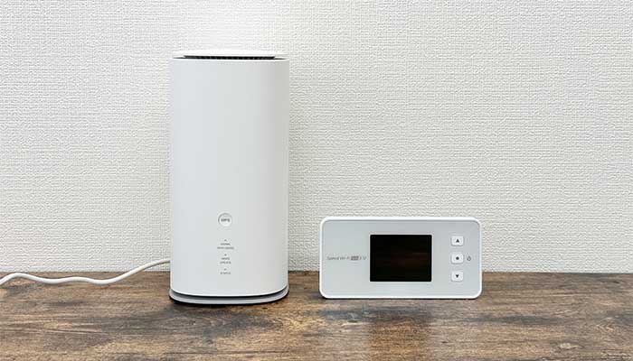 5G SAに対応したWiMAXのモバイルルーターとホームルーター